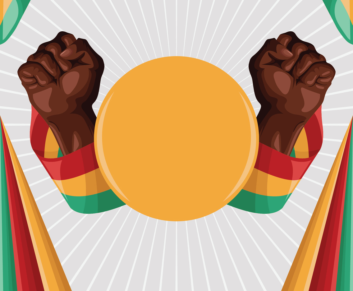 Juneteenth African Day Festivity Background