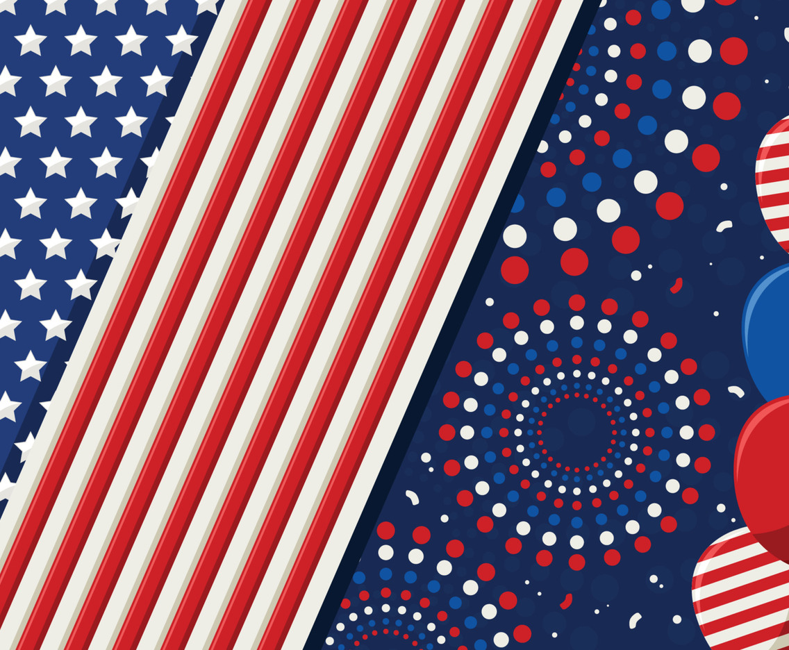 USA 4th Of July Background