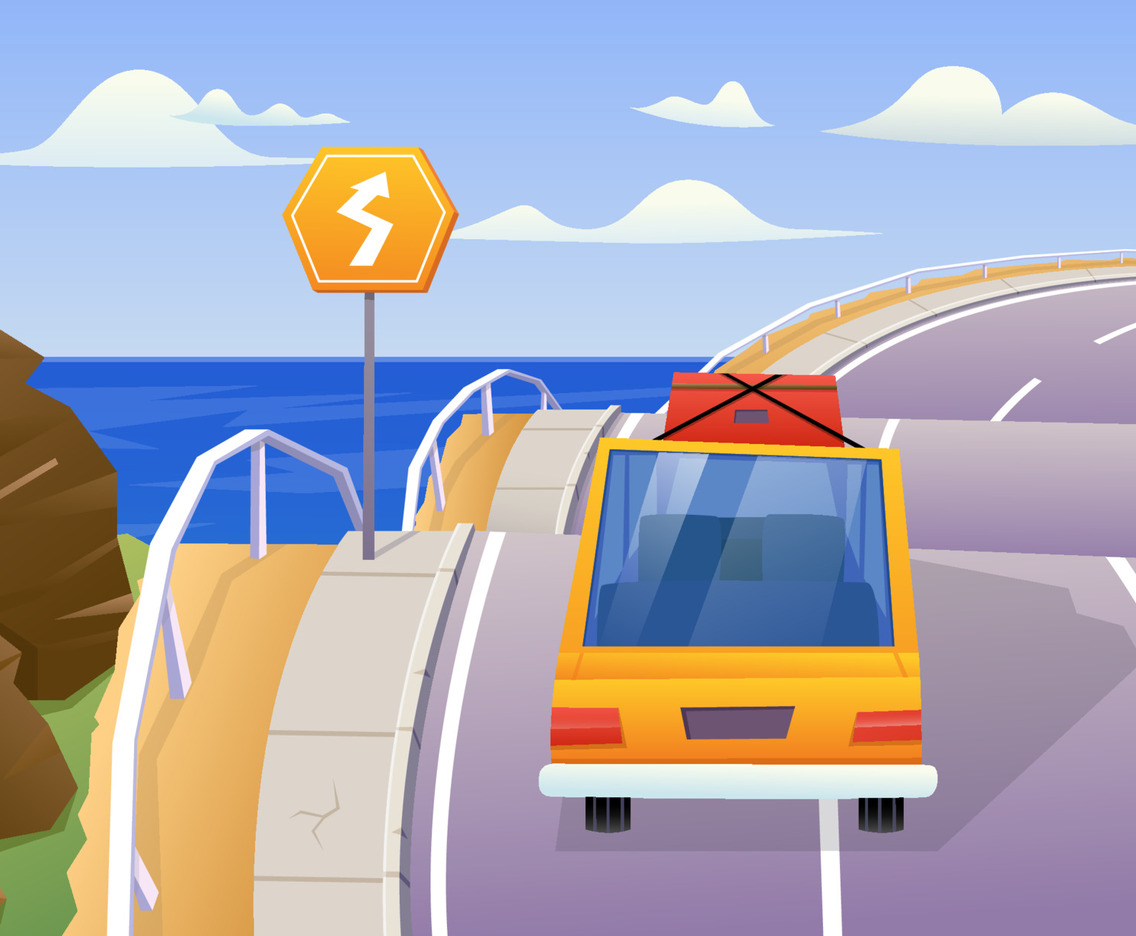 Family Road Trip Background