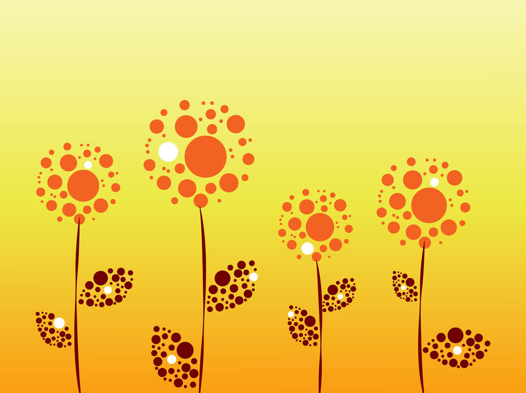 Vector Flowers Graphics