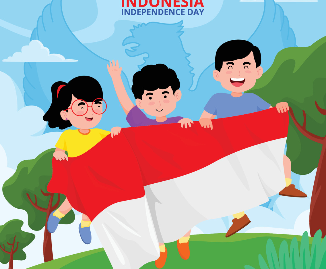 Happy Indonesia Independence Day Concept
