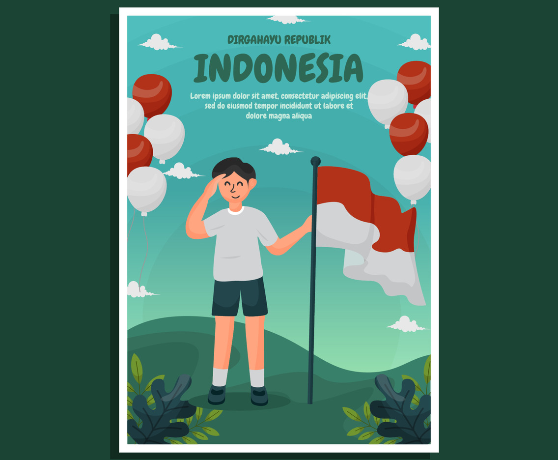 Dirgahayu Republik Indonesia Poster