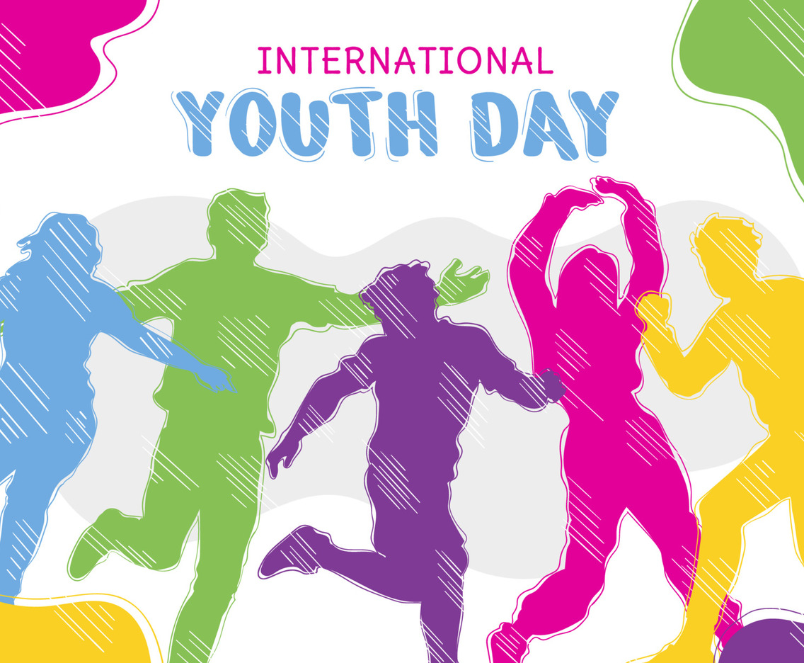 International Youth Day Festivity Background