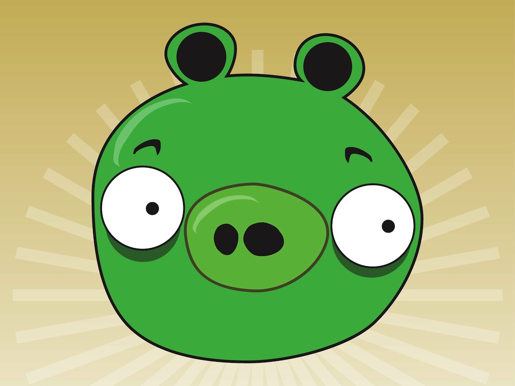 Angry Birds Pig Vector Art & Graphics | freevector.com