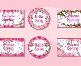 Element Spring Cherry Blossom Sticker