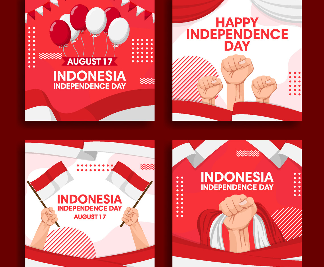 Indonesia Independence Day Social Media