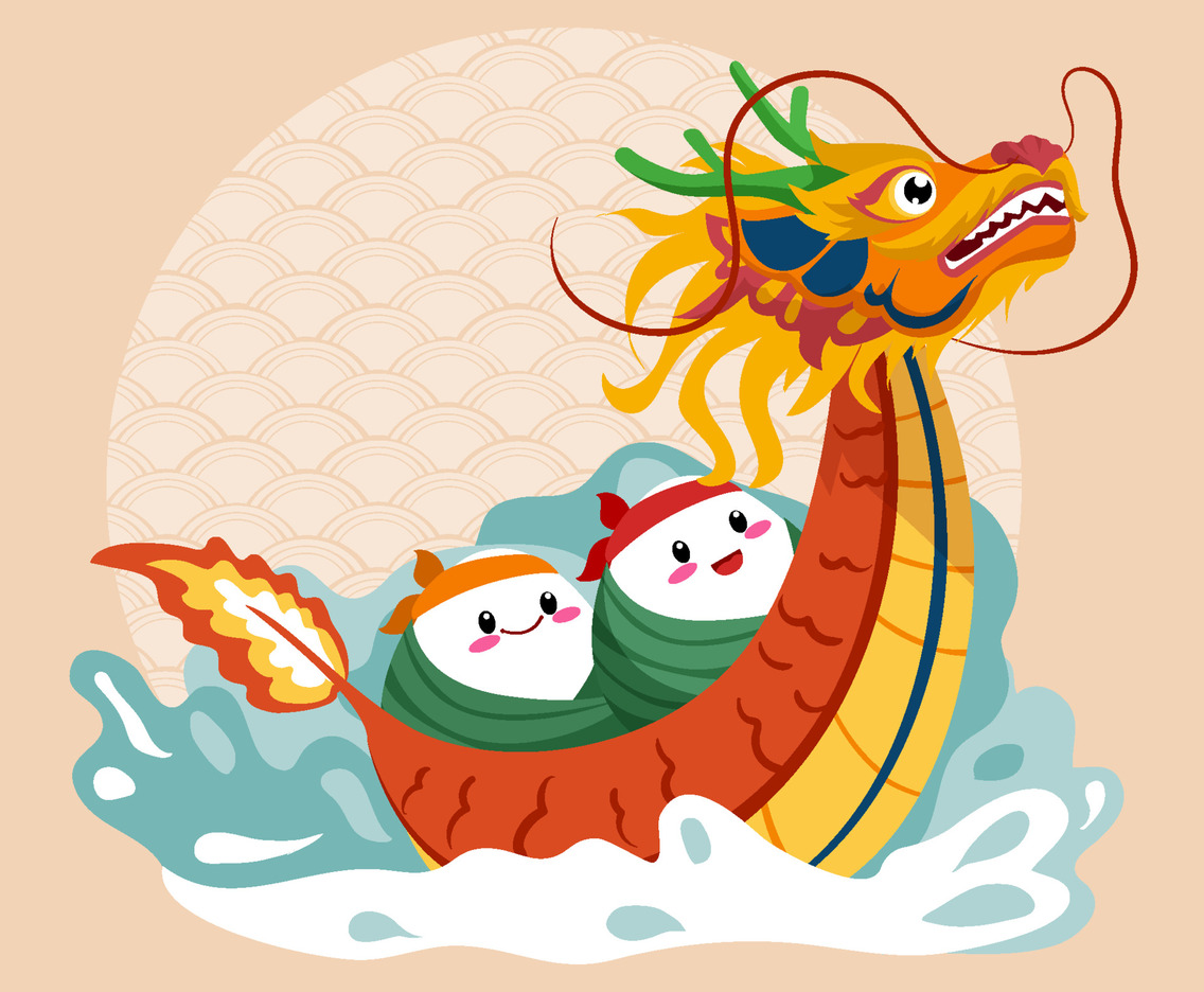 Dragon Boat Festival Concept