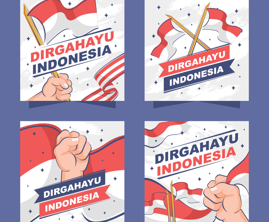 Indonesia Independence Day Social Media Post