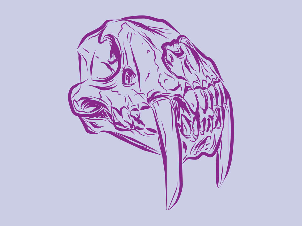 Animal Skull Vector Vector Art & Graphics 