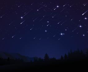 Meteor Shower Background