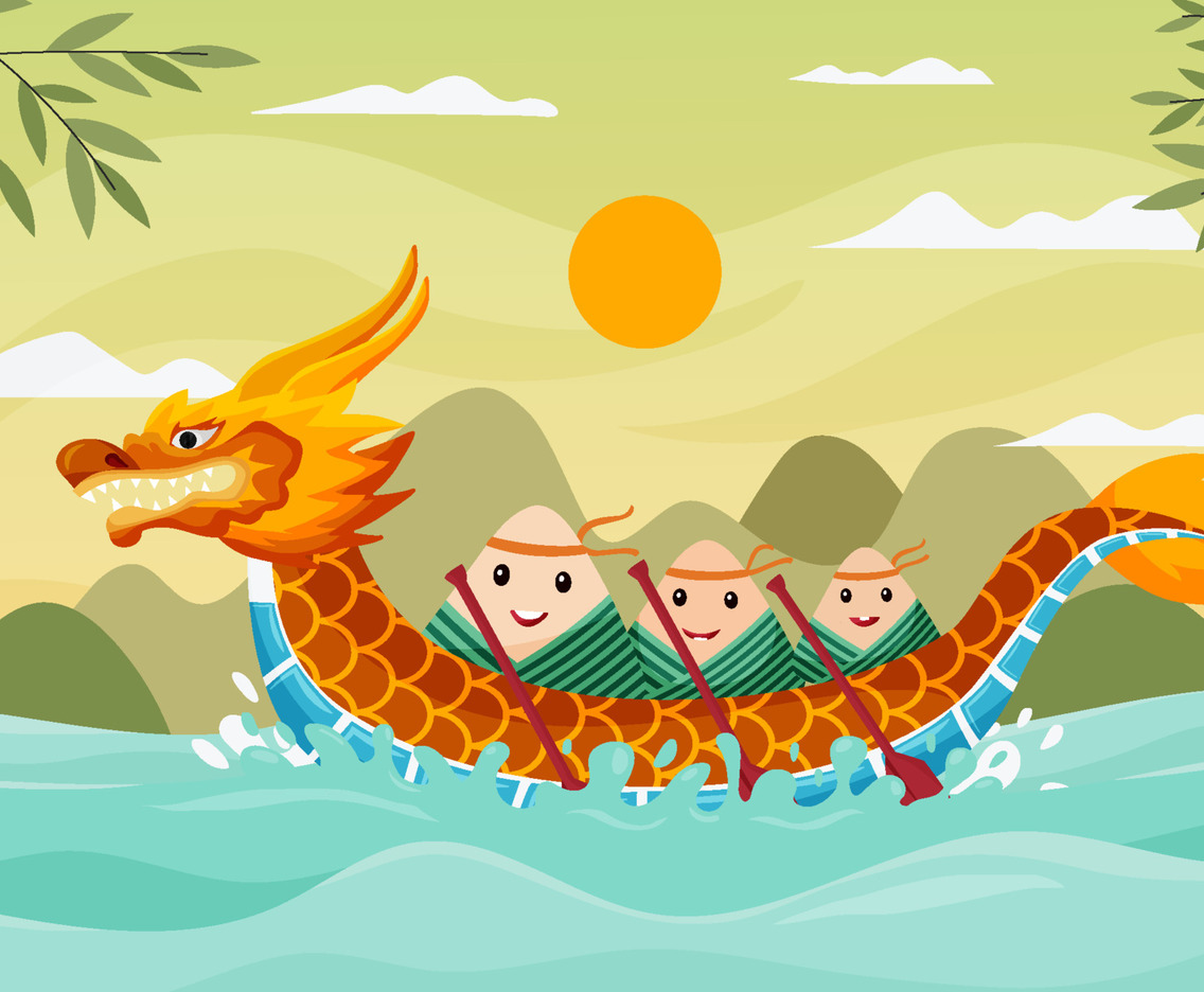 Dragon Boat Festival Background