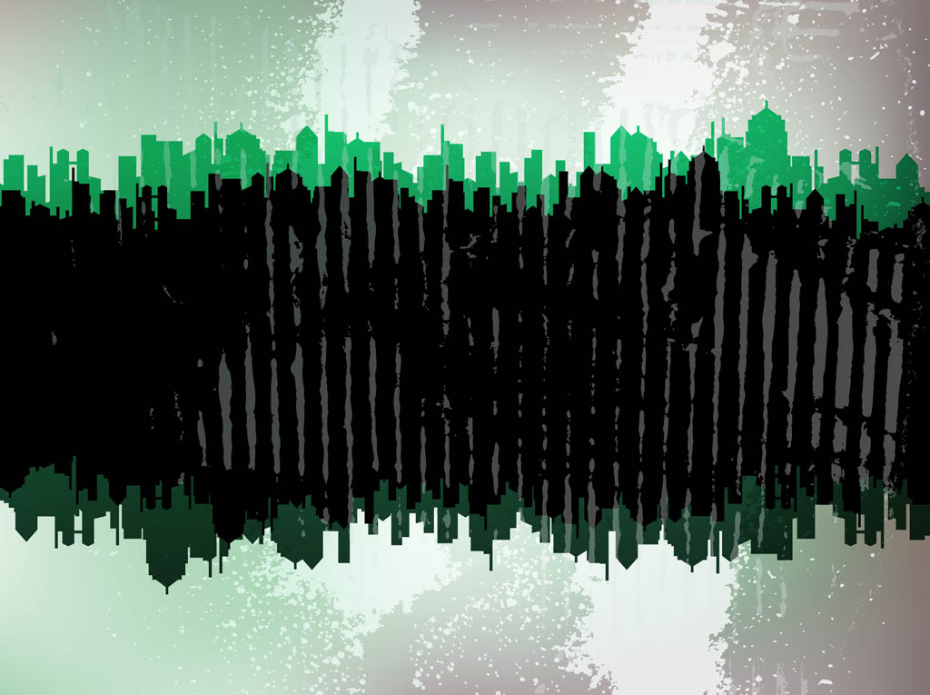 Stained City Background