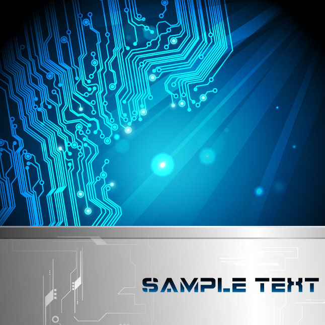Technology Background Vector