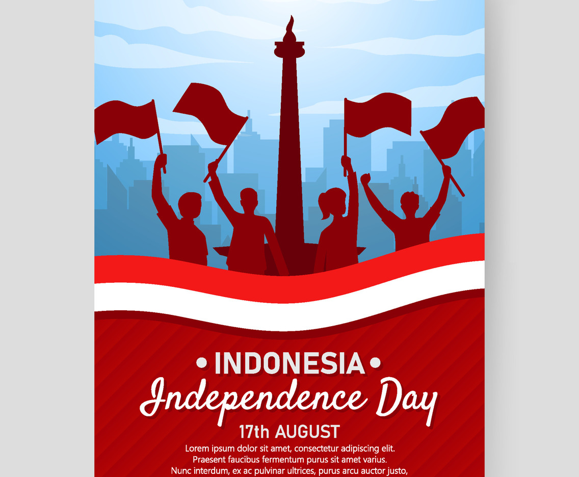 Indonesia Independence Day Poster