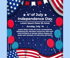4th of July Patriotism Poster