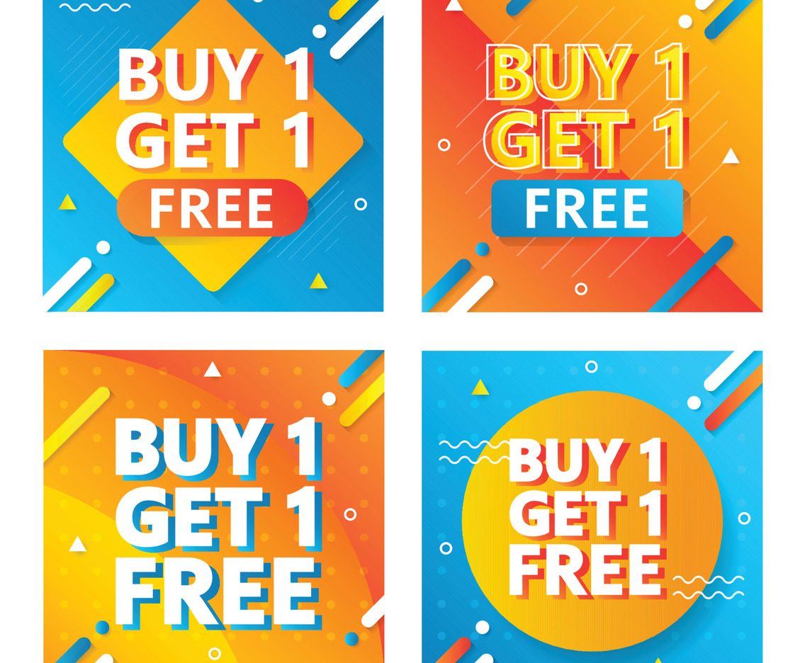 Buy 1 Get 1 Social Media Template