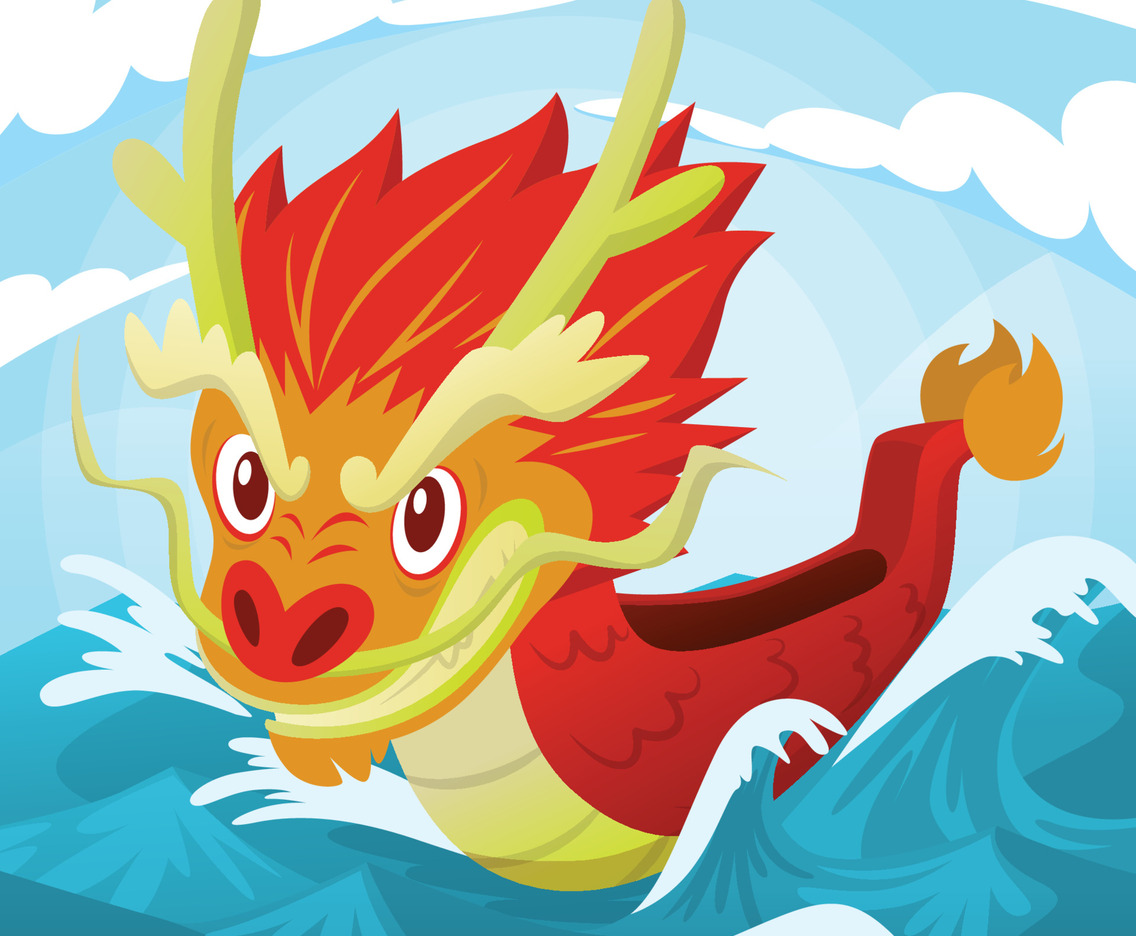 Dragon Boat Festival Concept