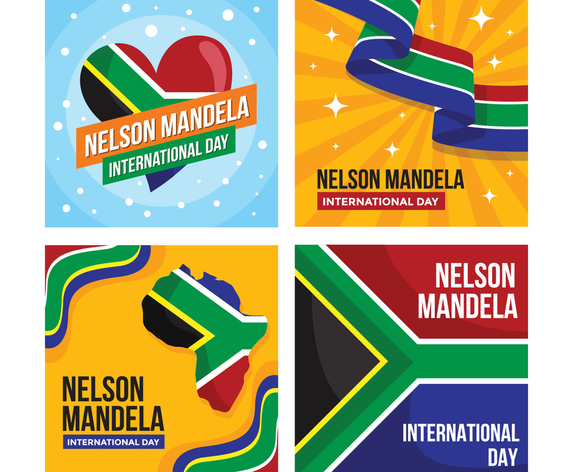 Nelson Mandela International Day Card Set