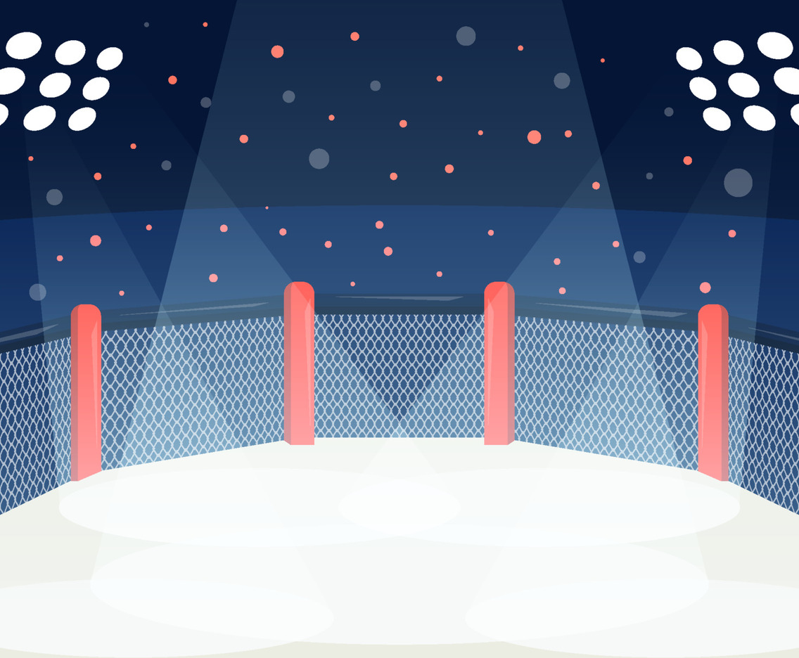MMA Sport Arena Background