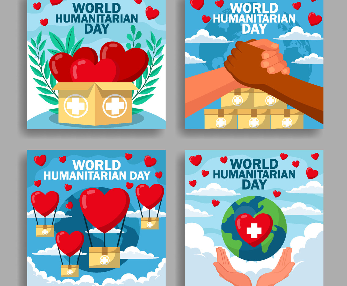 World Humanitarian Day Social Media Posts