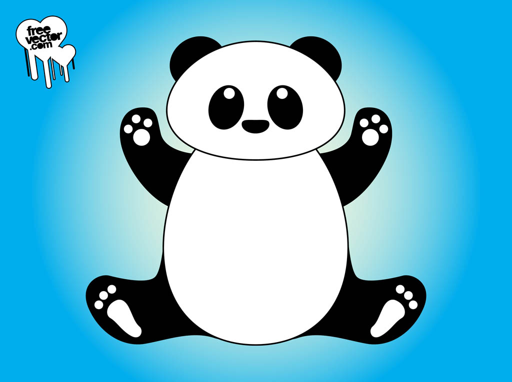 Cartoon Panda Graphics