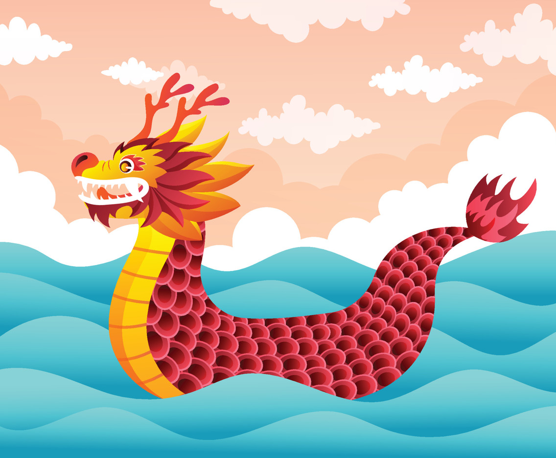 Dragon Boat Festival Background