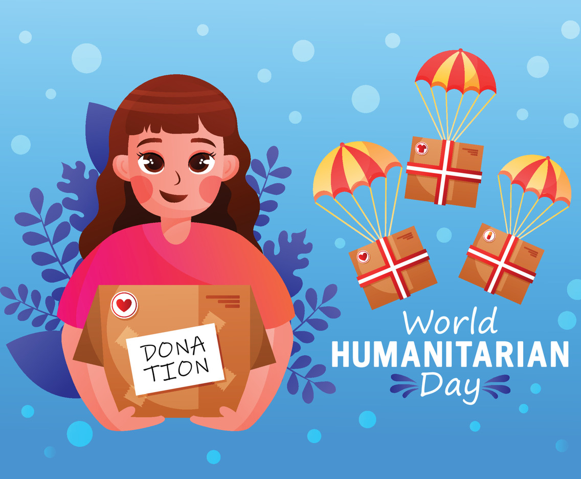 World Humanitarian Day Illustration