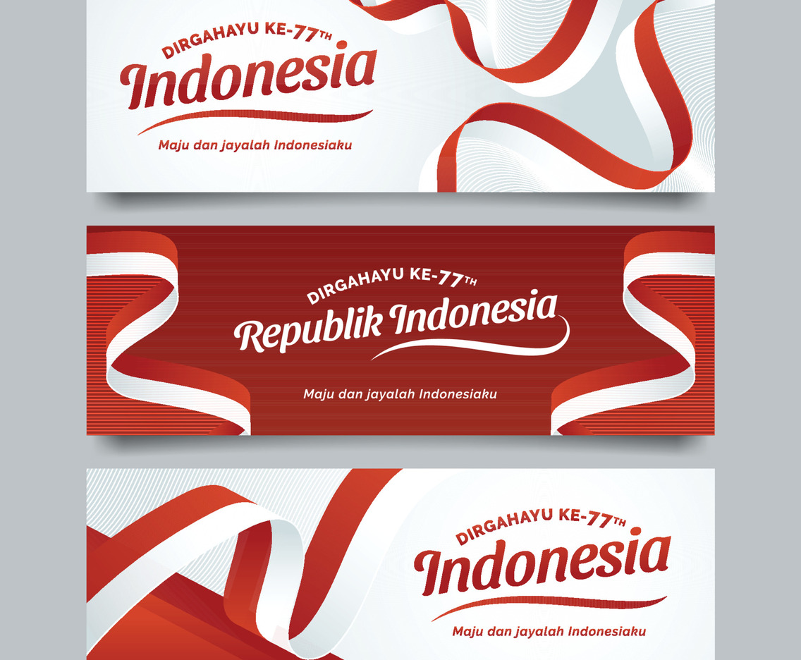 Indonesia Independence Day Banner