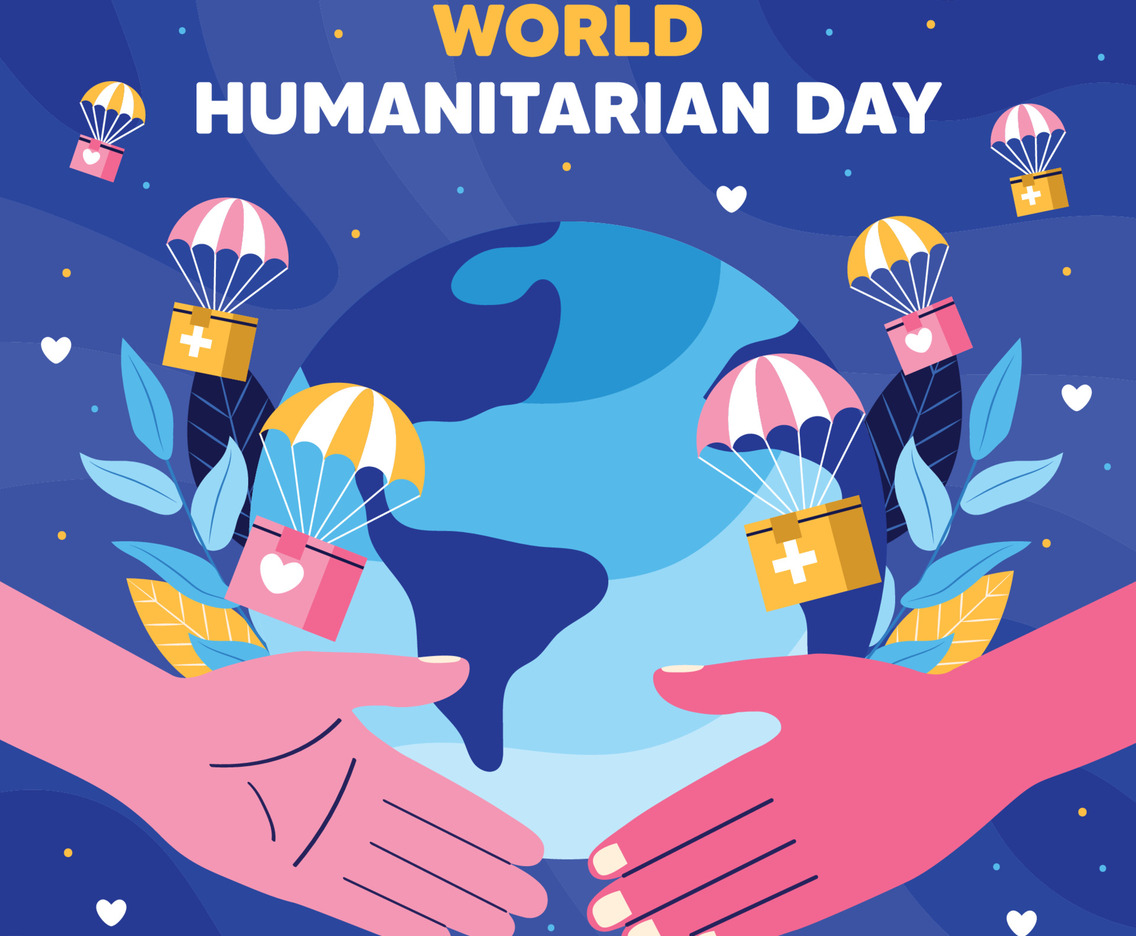 World Humanitarian Day Concept