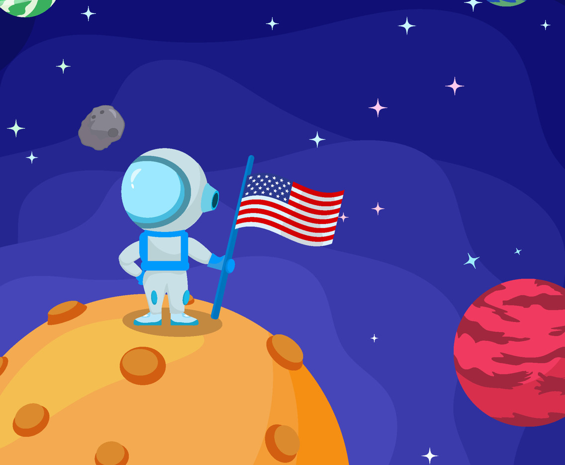 Astronaut National Moon Day