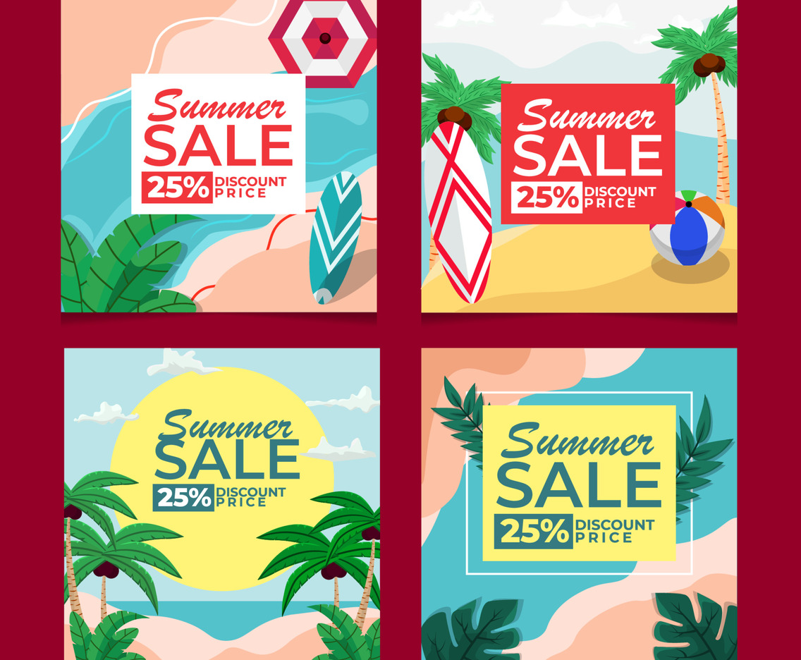 Summer Sale Social Media