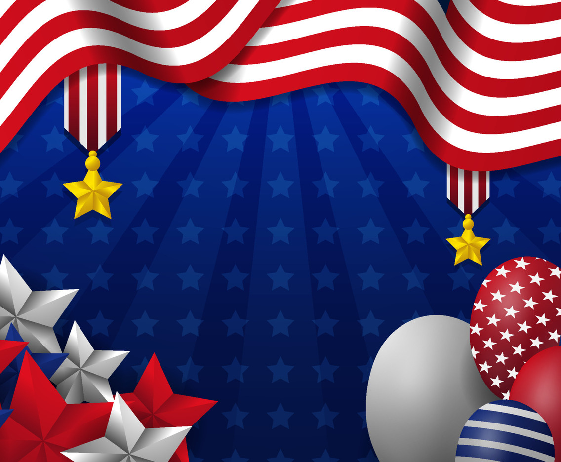 4th of July Festivity Background