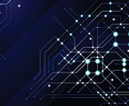 Abstract Blue Technology Background