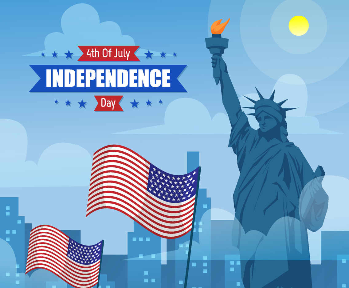 4th of July Patriotism Day Concept