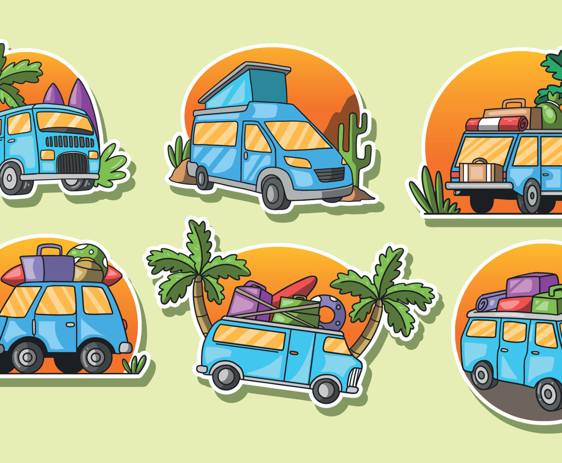 Road Trip Camper Van Set
