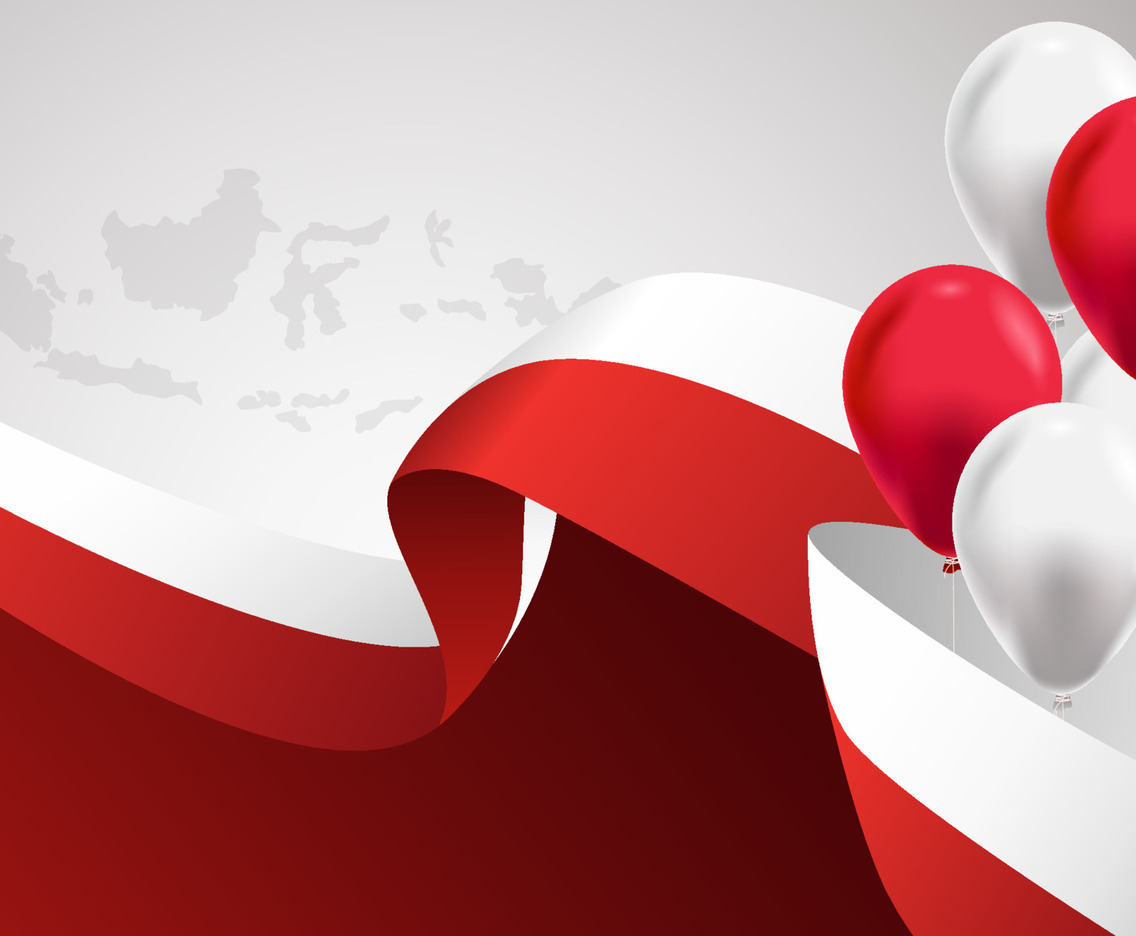 Indonesian Independence Day Background Template