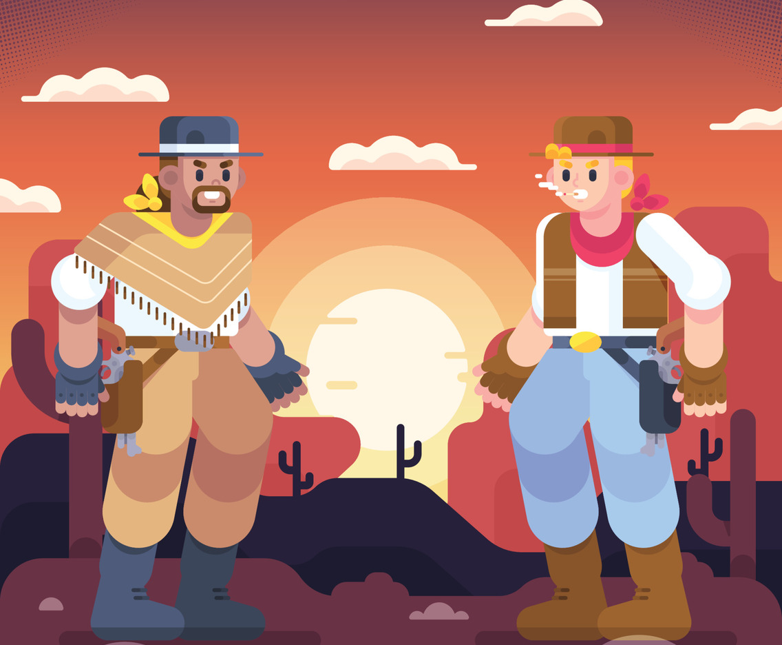 Cowboys Ready For Gunfight