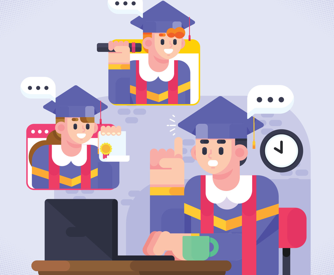 Online Graduation With Video Call