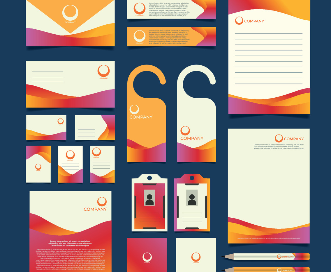 Stationery Kit Business Template