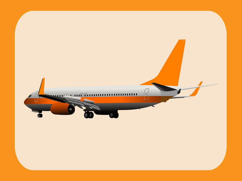 Airplane Vector Graphics