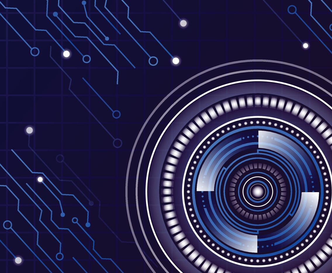 Abstract Technology Background