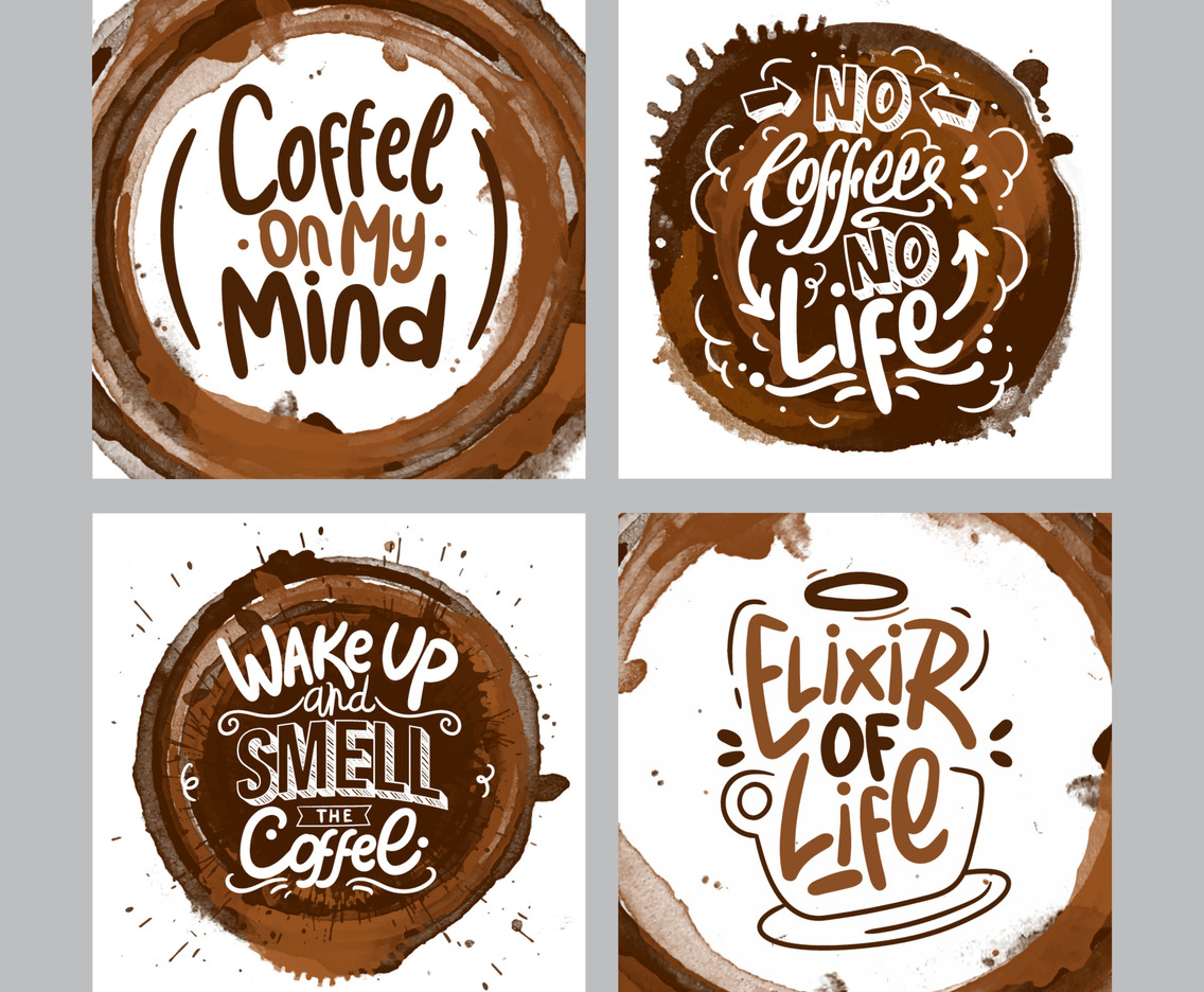 Coffee Quotes Social Media Post
