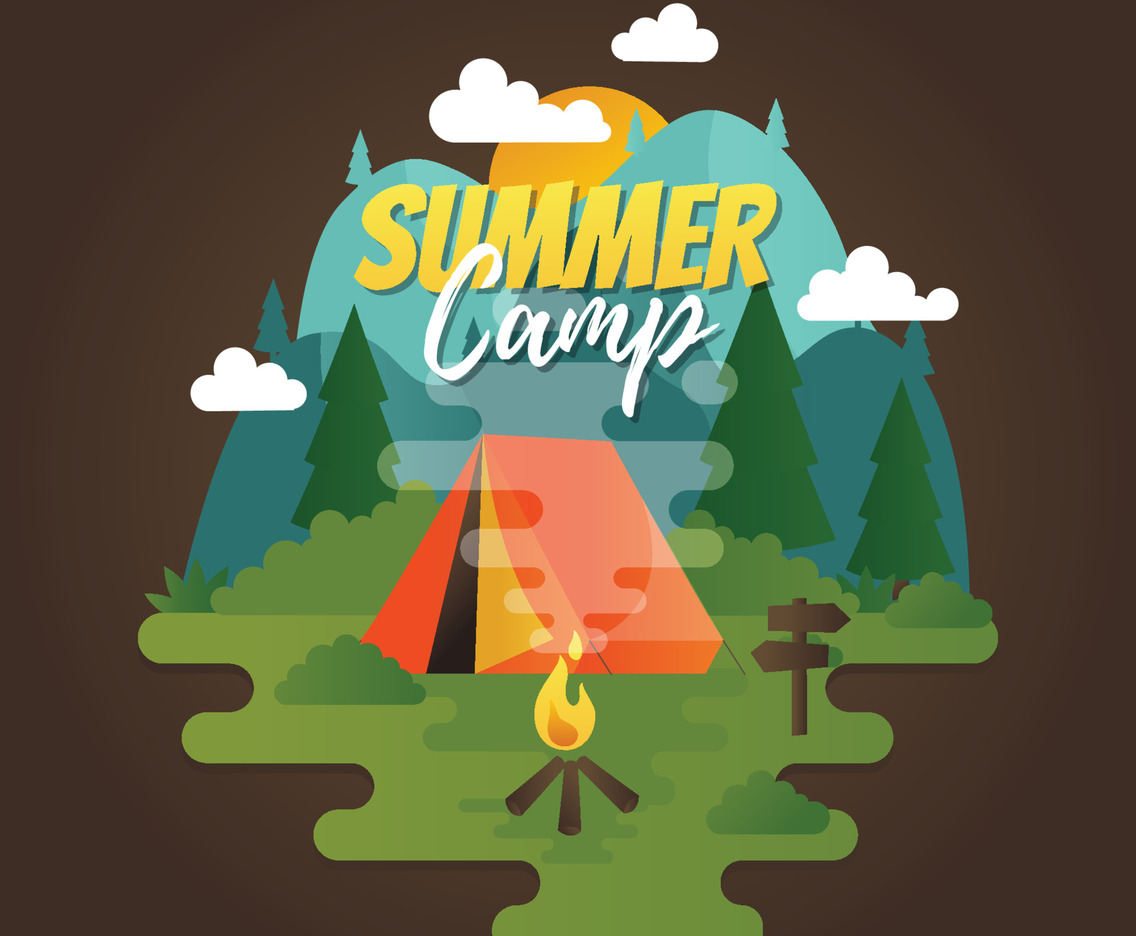 Summer Camp Social Media Post