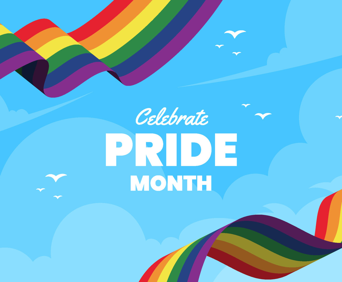 Pride Month Festivity Background