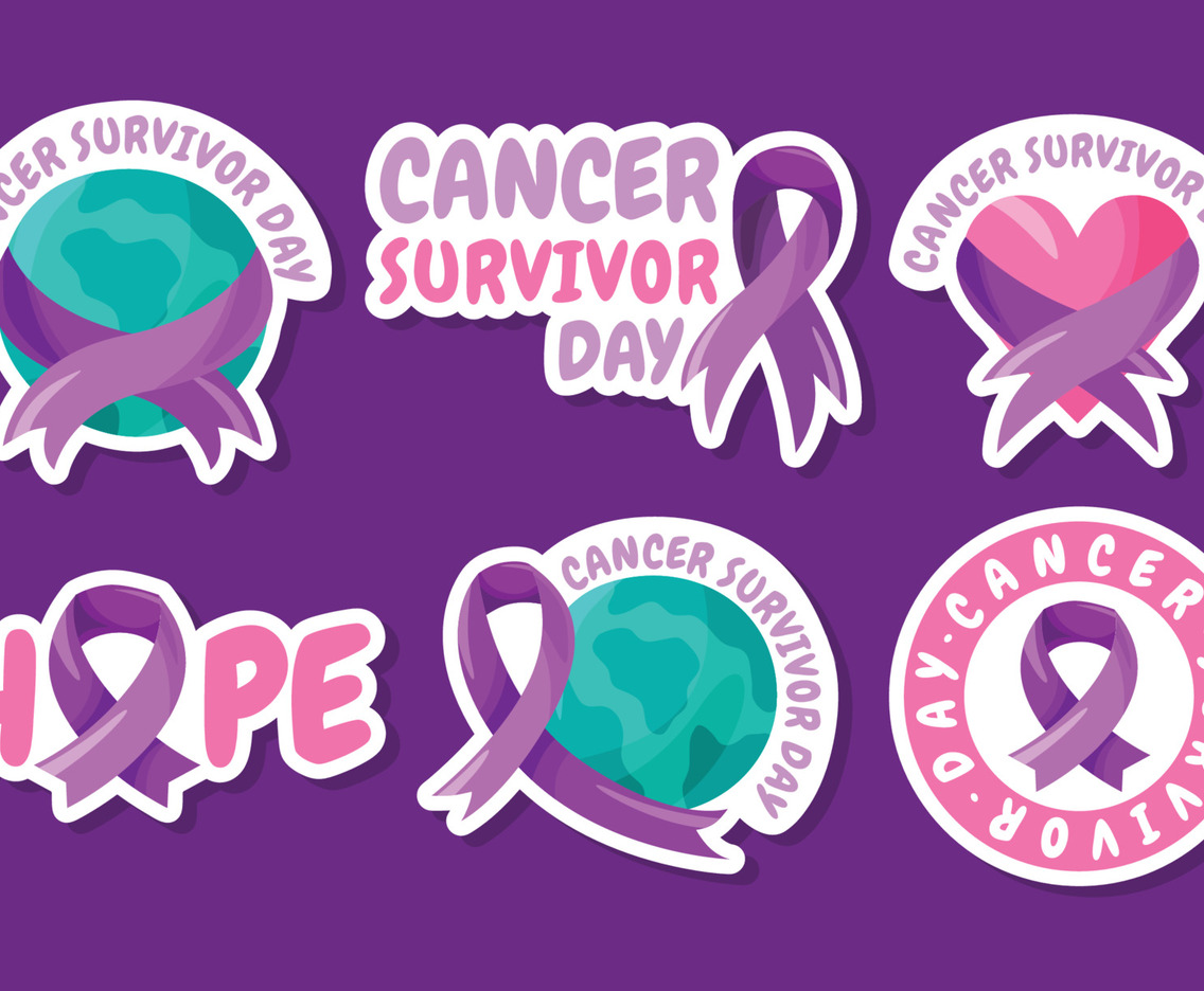Cancer Survivor Day Doodle Sticker Collection