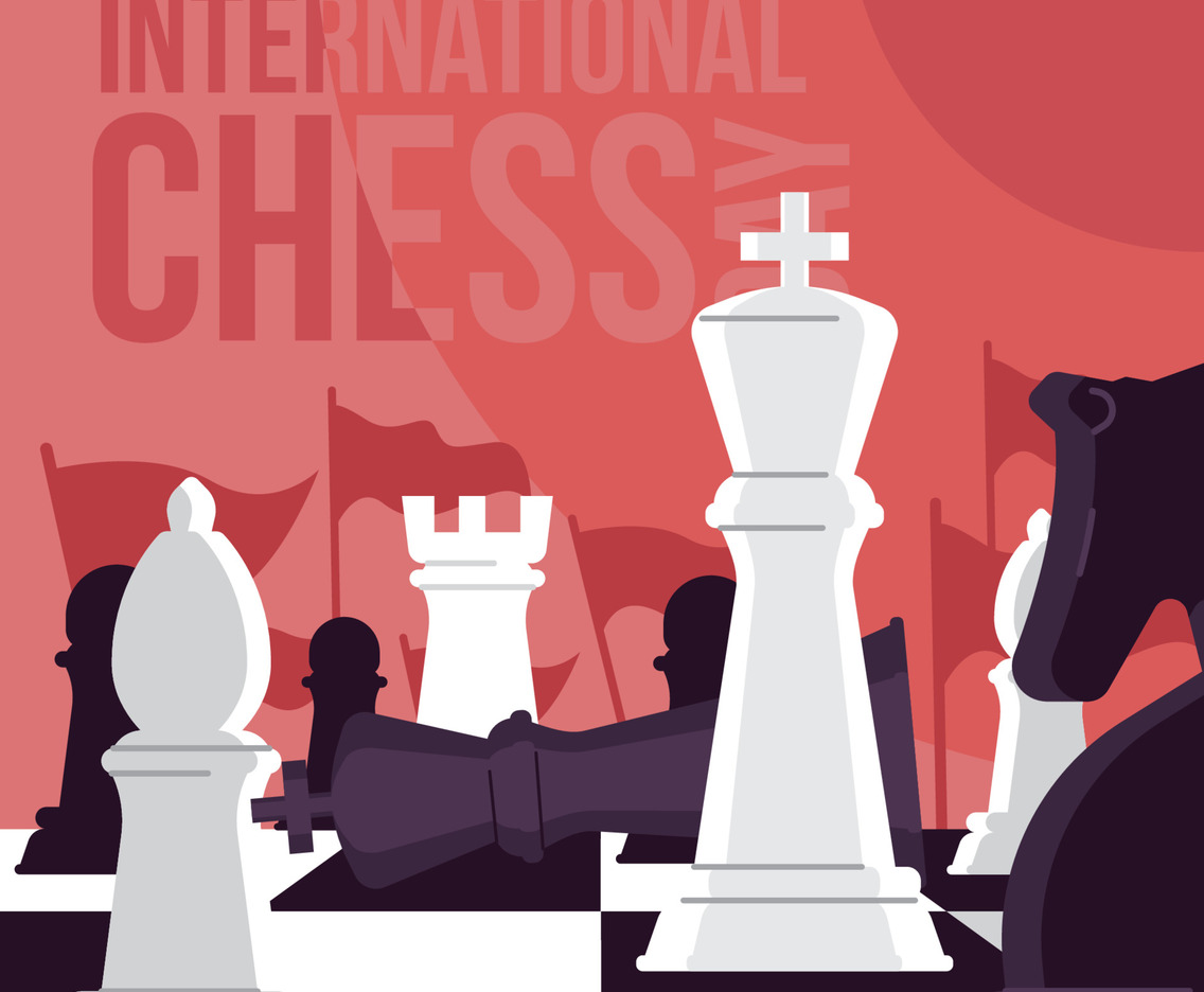 International Chess Day Concept
