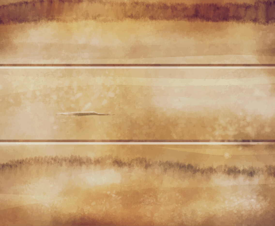 Watercolor Rustic Wood Plank