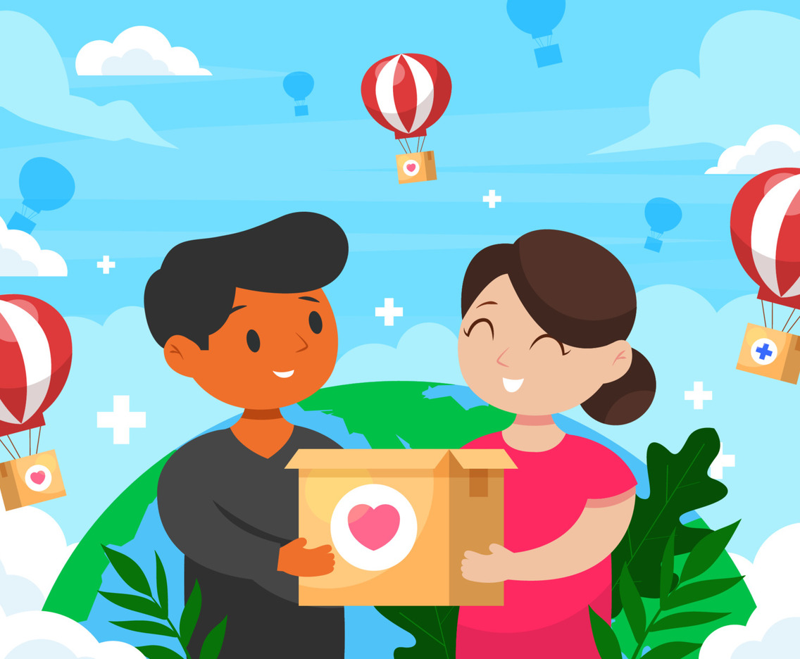 Humanitarian Day Background