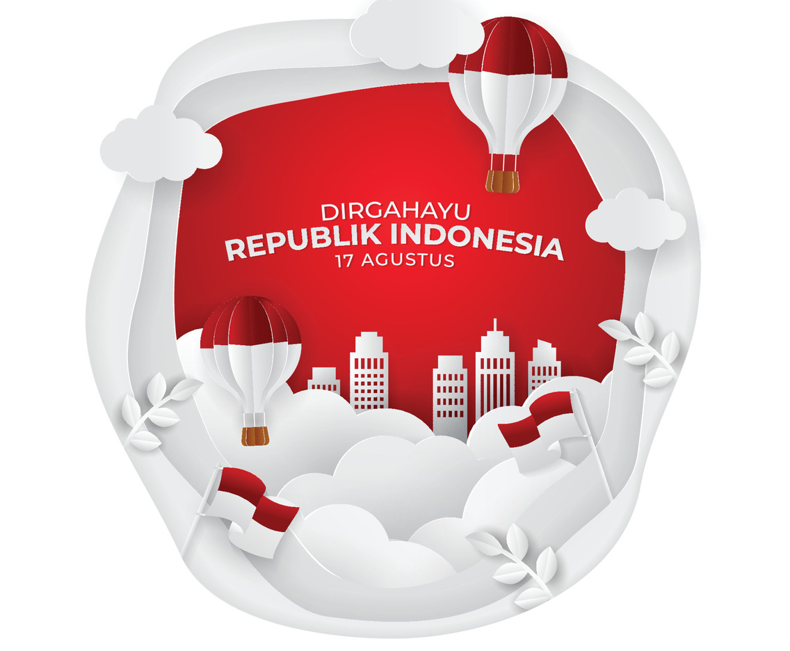 Indonesia Independence Day Paper Cut