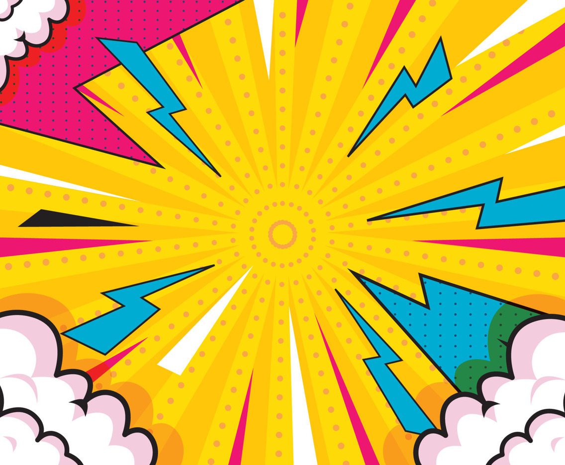 Template Pop Art Background